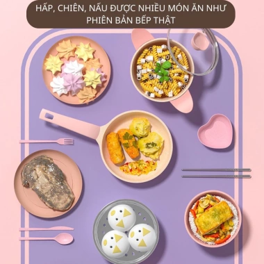 Bộ Đồ Chơi Nhà Bếp Mini Cho Bé - Nấu Ăn Thực Tế, Kèm Đầy Đủ Phụ Kiện, Giá 169k 9 Bộ Đồ Chơi Nhà Bếp Mini Cho Bé - Nấu Ăn Thực Tế, Kèm Đầy Đủ Phụ Kiện, Giá 169k 9