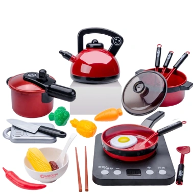 Bộ đồ chơi nhà bếp mô phỏng nấu ăn 80 miếng - Phát triển kỹ năng sống, giá ưu đãi 65k 8