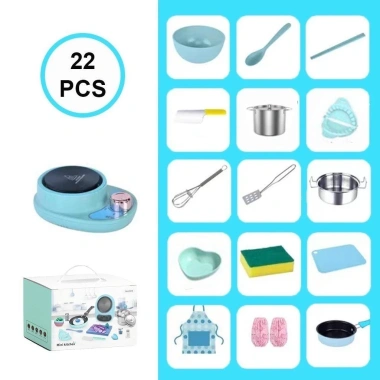Bộ Đồ Chơi Nhà Bếp Nấu Ăn Thật 22 Chi Tiết Mini cho Bé - PUKAPI Giá Ưu Đãi 136k 10 Bộ Đồ Chơi Nhà Bếp Nấu Ăn Thật 22 Chi Tiết Mini cho Bé - PUKAPI Giá Ưu Đãi 136k 10