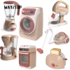 Bộ đồ chơi nhà bếp WAY2TOP âm nhẹ - Máy pha cà phê, hút bụi, làm bánh, giảm 22%