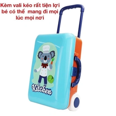 Bộ Đồ Chơi Vali Kéo Nghề Nghiệp Bác Sỹ, Kỹ Sư, Nấu Ăn, Trang Điểm 132.000₫ 3