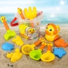 Bộ đồ chơi xúc cát PTLUXURY bé đi biển – vịt vàng, vịt xanh, phụ kiện, 59.000 VND 8