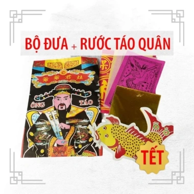 Bộ Đồ Cúng Đưa Ông BÀ Táo 23Al – Rước Về 30Al + 2 Bày Văn Khấn – Chỉ 39.000đ Bộ Đồ Cúng Đưa Ông BÀ Táo 23Al – Rước Về 30Al + 2 Bày Văn Khấn – Chỉ 39.000đ