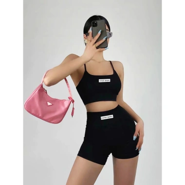 Bộ Đồ Gym Yoga Erobic LACORA BODYG05 Co Dãn Đa Chiều, Thông Thoáng, Tôn Dáng - 101.000₫ 5