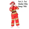 Bộ Đồ Hóa Trang Lính Cứu Hỏa Cho Trẻ Em và Người Lớn - Giá Ưu Đãi 189.000 VNĐ 2