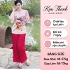 Bộ Đồ Lam Z3 Áo Bà Ba Lụa Họa Tiết Tết Size Nhỏ 40‑58kg Đãi 55‑72kg Giá 169k