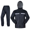 Bộ đồ mưa polyester phản chiếu, dày, chống gió lạnh, thời trang unisex - Giá 128k 5