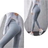 Bộ đồ tập gym nữ 2 món: Croptop dây lưng + quần ôm body mút đệm tôn dáng - 287k 4