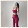 Bộ đồ tập gym nữ HERSIGN SET108 – Áo bra dây kép + Legging yoga, giá ưu đãi 399.000₫