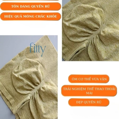 Bộ Đồ Tập Gym Yoga Nữ FITTY S10 - Thoáng khí, mút nâng ngực và mông, set thể thao nữ 4