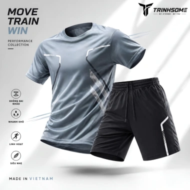 Bộ Đồ Thể Thao Nam Nữ Set Chạy Bộ Gym, Không Bai Nhão, Bền, Mát Mẻ, Co Dãn 4 chiều 6 Bộ Đồ Thể Thao Nam Nữ Set Chạy Bộ Gym, Không Bai Nhão, Bền, Mát Mẻ, Co Dãn 4 chiều 6