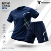 Bộ Đồ Thể Thao Nam Nữ Set Chạy Bộ Gym, Không Bai Nhão, Bền, Mát Mẻ, Co Dãn 4 chiều 7