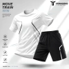Bộ Đồ Thể Thao Nam Nữ Set Chạy Bộ Gym, Không Bai Nhão, Bền, Mát Mẻ, Co Dãn 4 chiều 8