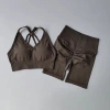 Bộ Đồ Thể Thao Nữ Cao Cấp Yoga Gym Tracksuit Quần Short - Giá ưu đãi 170.950₫ 4