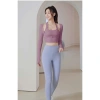 Bộ Đồ Yoga Gym Nữ Dài Tay 2 Món - Thun Lạnh, Mút Đệm, Set Thể Thao Thu Đông, Đạp Xe, Pickleball - 157.999₫ 4
