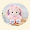 Bộ Đôi Gấu Bông Thỏ Hồng & Teddy Nâu Mắt Sao - Mềm Mại Dễ Thương, Quà Bé Gái 10