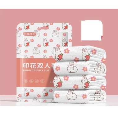 Bộ drap trải giường du lịch dùng 1 lần 4 món - Bọc chăn ga gối khách sạn tiện lợi 55.000₫ 9