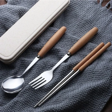 Bộ Đũa Muỗng Nĩa Inox hộp tiện lợi du lịch - Giá 25.000đ, inox bền, nhẹ, an toàn 8 Bộ Đũa Muỗng Nĩa Inox hộp tiện lợi du lịch - Giá 25.000đ, inox bền, nhẹ, an toàn 8