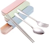 Bộ Đũa Muỗng Nĩa Inox Hộp Tiện Lợi Du Lịch Văn Phòng - Giá Chỉ 19.000