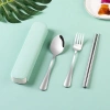Bộ Đũa Muỗng Nĩa Inox Hộp Tiện Lợi Du Lịch Văn Phòng - Giá Chỉ 19.000 10