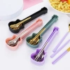 Bộ Đũa Muỗng Nĩa Thép Không Gỉ 304 Hình Đàn Guitar - Sang Trọng, Bền Đẹp, Giá 71.610 VND 3