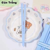 Bộ Đũa Thìa Nĩa Inox Kuromi, Kitty, Cún Trắng - Hộp Đựng Tiện Lợi, Giá 22.000₫ 10