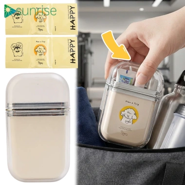 Bộ Dụng Cụ Chăm Sóc Răng Miệng Trẻ Em Di Động 3 trong 1 - Hộp Đựng Bàn Chải Du Lịch Chống Rò Rỉ - 76.450₫