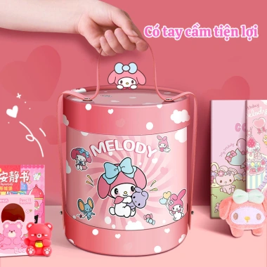 Bộ Dụng Cụ Học Tập Hồng Đáng Yêu - Văn Phòng Phẩm Hoạt Hình, Quà Tặng Học Sinh Giá 110.260 VND