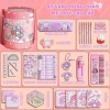 Bộ Dụng Cụ Học Tập Hồng Đáng Yêu - Văn Phòng Phẩm Hoạt Hình, Quà Tặng Học Sinh Giá 110.260 VND 9