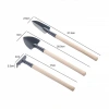 Bộ dụng cụ làm vườn mini 3 món cán gỗ cho đất trống cây - Giá 12.000 VND 9