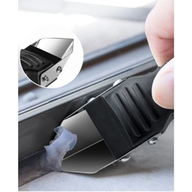Bộ Dụng Cụ Miết Keo Silicon 2 Đầu 5 Trong 1 Dao Cạo, Cắt Keo, Chà Ron Mạch Đa Năng 2