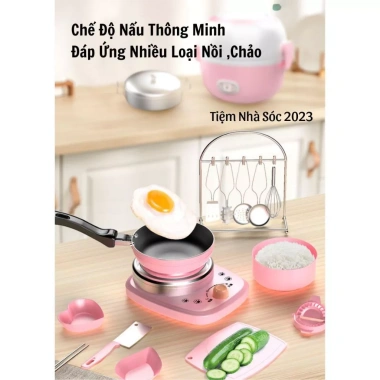 Bộ Dụng Cụ Nhà Bếp Mini Inox 304 Không Gỉ An Toàn Cho Bé - Giá Ưu Đãi 245k - Tiệm Nhà Sóc 2 Bộ Dụng Cụ Nhà Bếp Mini Inox 304 Không Gỉ An Toàn Cho Bé - Giá Ưu Đãi 245k - Tiệm Nhà Sóc 2