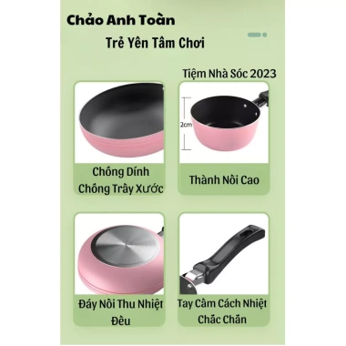 Bộ Dụng Cụ Nhà Bếp Mini Inox 304 Không Gỉ An Toàn Cho Bé - Giá Ưu Đãi 245k - Tiệm Nhà Sóc 3 Bộ Dụng Cụ Nhà Bếp Mini Inox 304 Không Gỉ An Toàn Cho Bé - Giá Ưu Đãi 245k - Tiệm Nhà Sóc 3
