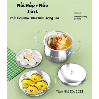 Bộ Dụng Cụ Nhà Bếp Mini Inox 304 Không Gỉ An Toàn Cho Bé - Giá Ưu Đãi 245k - Tiệm Nhà Sóc
