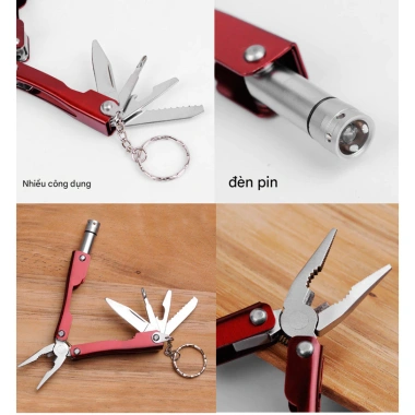 Bộ dụng cụ sinh tồn SOS 6 món đa chức năng - An toàn du lịch & khám phá