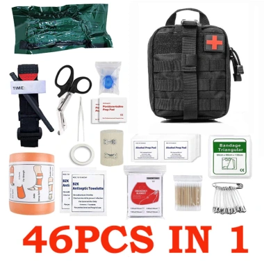 Bộ dụng cụ sơ cứu IFAK EMT Molle – Sinh tồn ngoài trời, du lịch ô tô, giảm 18%