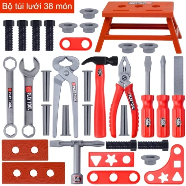 Bộ Dụng Cụ Trẻ Em 68/55 Mô Phỏng Sửa Chữa Khoan Điện Cho Bé Trai - Giá ưu đãi 71.540đ