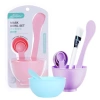 Bộ dụng cụ trộn đắp mặt nạ 6 món: 3 thìa, bát, chổi, que trộn - Hickies Lacing System - Giá ưu đãi 10.000 VND 4