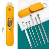 Bộ dụng cụ vệ sinh tai 6 món thép không gỉ, loại bỏ ráy tai, giá chỉ 28.999₫ 7