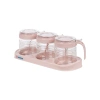 Bộ đựng gia vị nhựa Việt Nhật 2.931-2.932: 2/3 lọ nắp đậy, tay cầm an toàn, giá ưu đãi 4