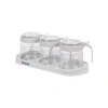 Bộ đựng gia vị nhựa Việt Nhật 2.931-2.932: 2/3 lọ nắp đậy, tay cầm an toàn, giá ưu đãi 5