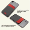 Bộ đựng thẻ dán lưng ZENPULSE TPU - Vỏ bảo vệ, giá đỡ thẻ, chống trộm, màu trơn 6