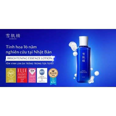 Bộ Dưỡng Trắng Da Sekkisei - Cấp Ẩm, Làm Sáng, Ngăn Da Thô - Giá 999.000₫ 3 Bộ Dưỡng Trắng Da Sekkisei - Cấp Ẩm, Làm Sáng, Ngăn Da Thô - Giá 999.000₫ 3