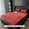 Bộ ga gối 3 món nỉ nhung sữa cao cấp Otama Bedding - 1m6,1m8,2m, giá ưu đãi 389k 4