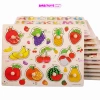 Bộ ghép hình núm gỗ 5,10 Babitoys - Động vật, Trái cây, Giao thông, 86.000₫ 7