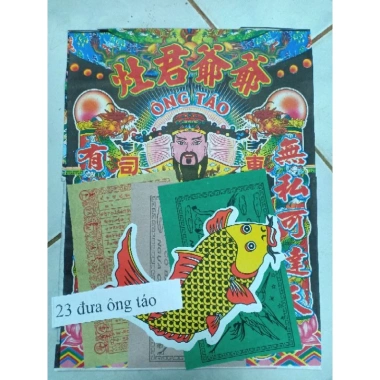 Bộ giấy cúng đưa rước ông táo 10 tấm 5 đưa 5 rước - Giá ưu đãi 50.000 VNĐ