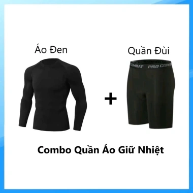 Bộ Giữ Nhiệt Nam giảm giá cực sốc - Quần Legging Nam & Áo Combat Pro Sport cao cấp 49.999đ 2