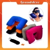 Bộ gối hơi du lịch gọn – Gối chữ U, bít mắt, tai chống ồn, ngủ ngon 25.000₫