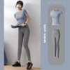 Bộ Gym Yoga Nữ TH001 - Áo Ngắn Tay và Quần Legging Dài Nâng Mông - 219.000 VND 6