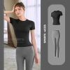 Bộ Gym Yoga Nữ TH001 - Áo Ngắn Tay và Quần Legging Dài Nâng Mông - 219.000 VND 10